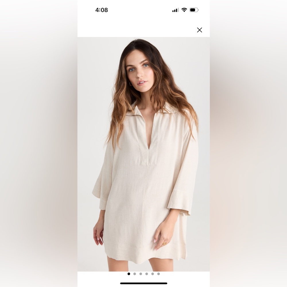 Oversized dress. Would be perfect in the summer as an outfit or coverup!